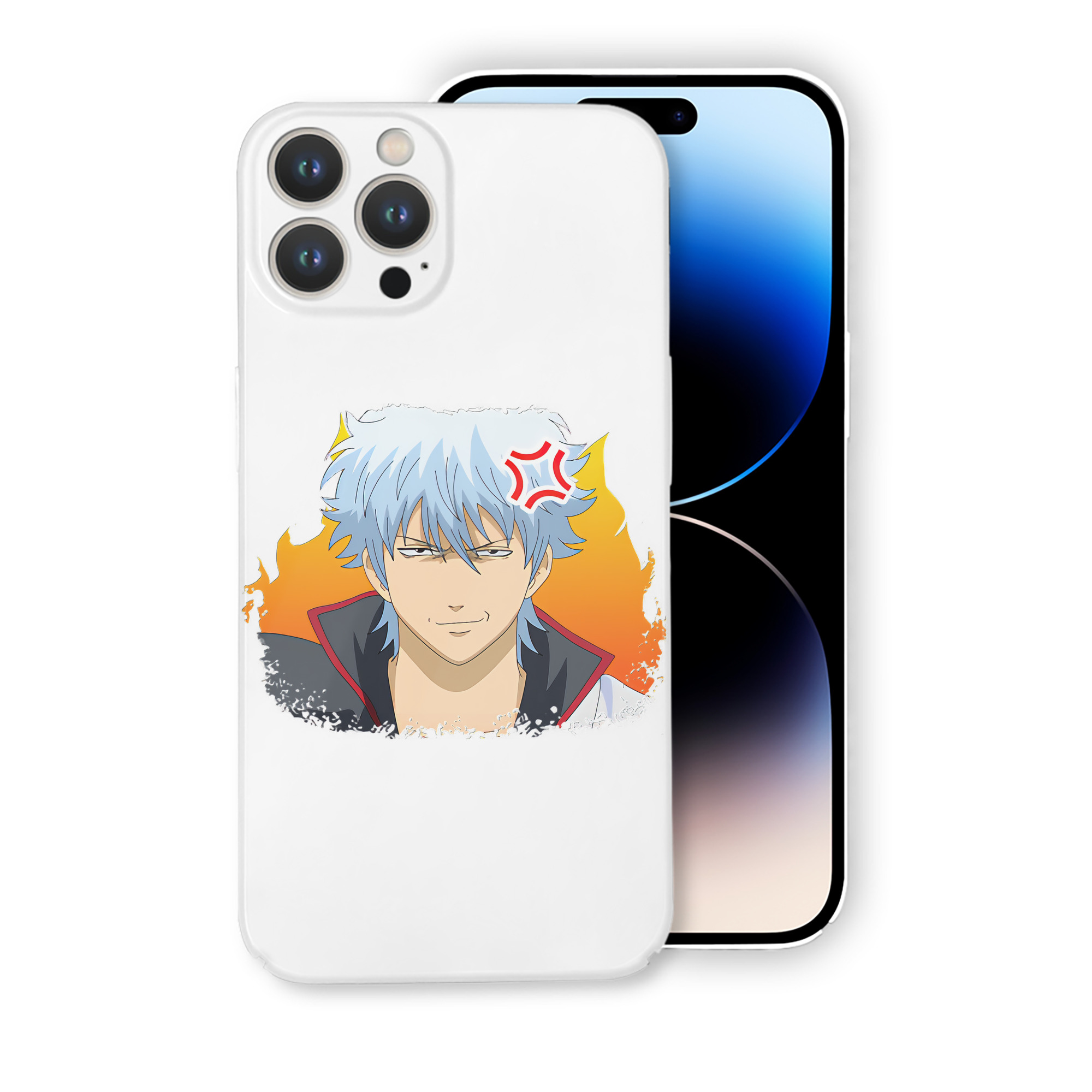（画像用） ぎんたま 坂田銀時（さかたぎんとき） 神楽 志村新八（しむら しんぱち） GINTAMA Sakata Gintoki Kagura Shimura Shinpachi 【iPhone 14シリーズ対応】ハードケース